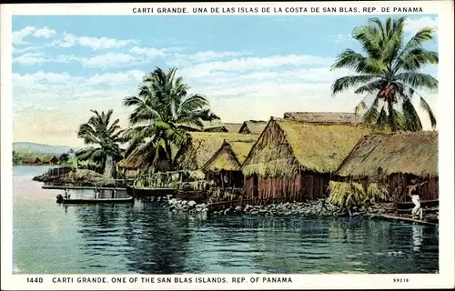 Ak Panama, Carti Grande, one of the San Blas Islands