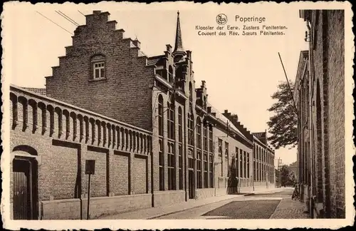 Ak Poperinge Westflandern, Couvent des Rév. Soeurs Pénitentes, vue extérieure