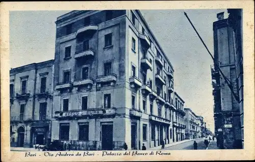 Ak Bari Puglia, Via Andrea da Bari, Palazzo del Banco di Roma
