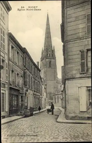 Ak Niort Deux Sèvres, Eglise Notre Dame