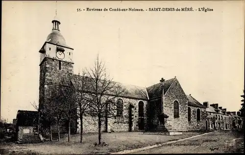 Ak Saint Denis de Méré Calvados, L'Eglise