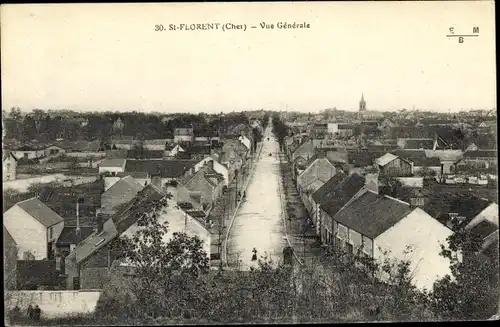 Ak St. Florent Cher, Vue générale