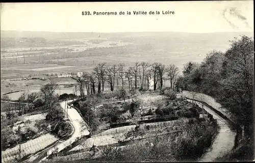 Ak Cher, Panorama de la Vallée de la Loire