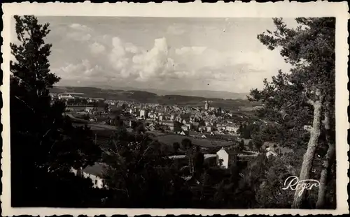 Ak St. Chely d'Apcher Lozère, Vue panoramique