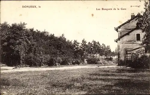 Ak Donjeux Haute Marne, Les Bosquets de la Gare