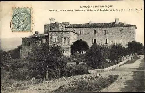 Ak Vinezac Ardèche, Le Vieux Ghateau