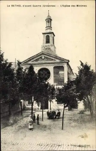 Ak Rethel Ardennes, L'Eglise des Minimes