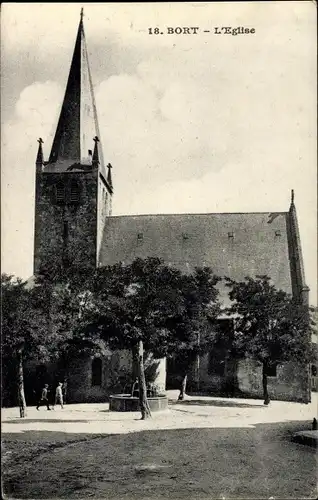 Ak Bort les Orgues Corrèze, L'Eglise