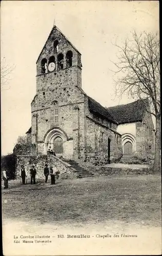 Ak Beaulieu sur Dordogne Corrèze, Chapelle des Penitents