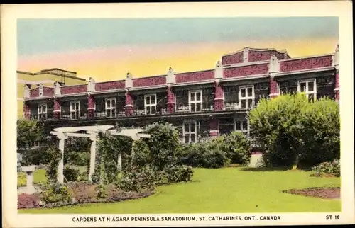 Ak Saint Catharines Ontario Kanada, Gardens at Niagara Peninsula Sanatorium