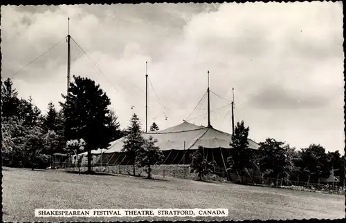 Foto Ak Stratford Ontario Kanada, Shakespearean Festival Theatre