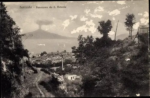 Ak Sorrento Campania, Panorama da S. Antonio