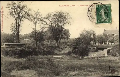 Ak Sancoins Cher, Moulin de Froidfond