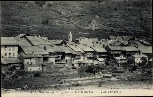 Ak La Monta Hautes-Alpes, Vallée du Queyras, Vue générale