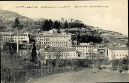 Ak Vanosc Ardèche, Les Usines du Cluzeau