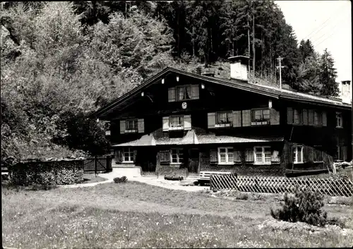 AK Langenwang Fischen im Allgäu, Gasthaus am Wald