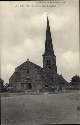 Ak Autry Issards Allier, Eglise