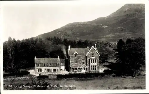 Ak Buttermere Cumbria England, King George VI Memorial Hostel