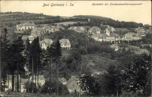 Ak Bad Gottleuba in Sachsen, Heilstätte der Landesversicherungsanstalt