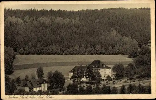 Ak Bad Elster im Vogtland, Kurheim Reichsbahn