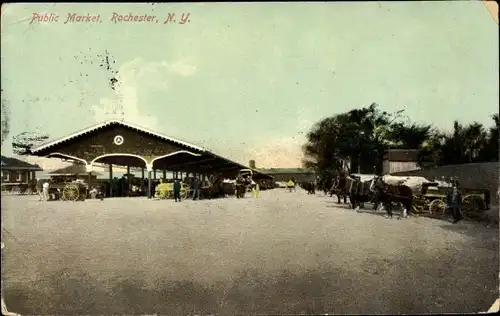 Ak Rochester New York USA, Public Market