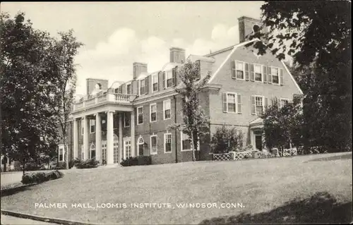 Ak Windsor Connecticut, Palmer Hall, Loomis Institute
