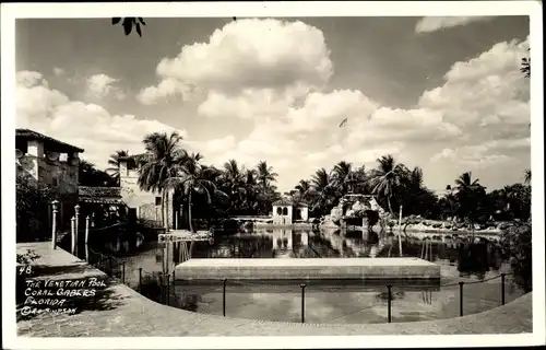 Foto Ak Florida USA, The Venetian Pool, Coral Gables