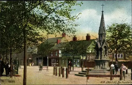 Ak New England Massachusetts USA, the Fountain