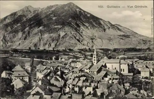 Ak Guillestre Hautes-Alpes, Vue générale