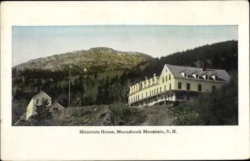 Ak Monadnock Mountain New Hampshire USA, Mountain House