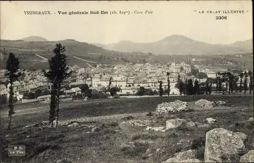 Ak Yssingeaux Haute Loire, Vue générale