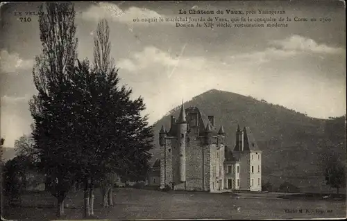 Ak Yssingeaux Haute Loire, Le Château de Vaux