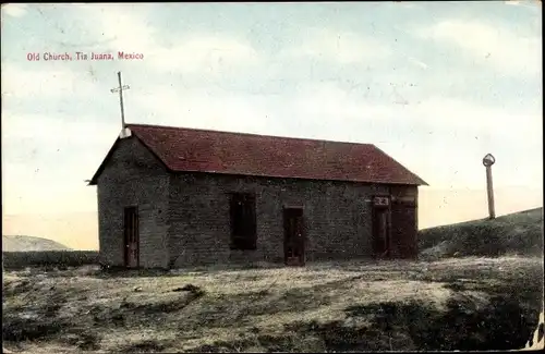 Ak Tia Juana Mexico, Old Church