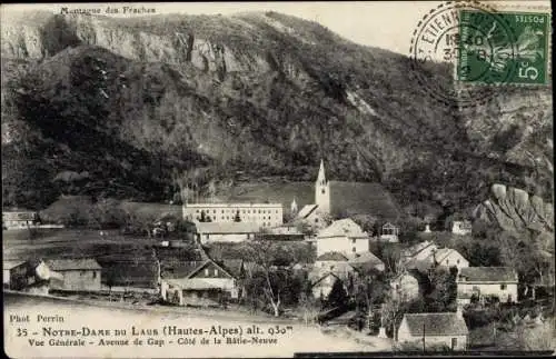 Ak Notre Dame du Laus Hautes-Alpes, Vue générale