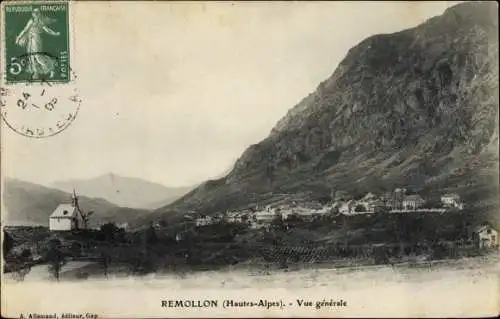 Ak Remollon Hautes-Alpes, Vue générale