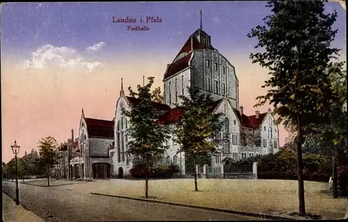 Ak Landau in der Pfalz, Festhalle