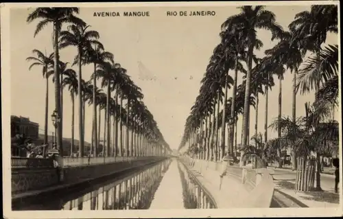 Ak Rio de Janeiro Brasilien, Avenida Mangue
