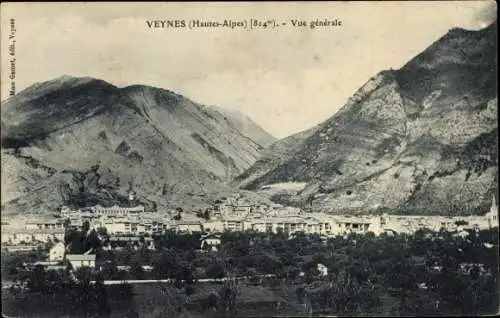 Ak Veynes Hautes-Alpes, Vue générale