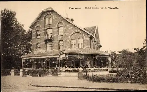 Ak Tervueren Flämisch Brabant, Hotel Restaurant La Vignette