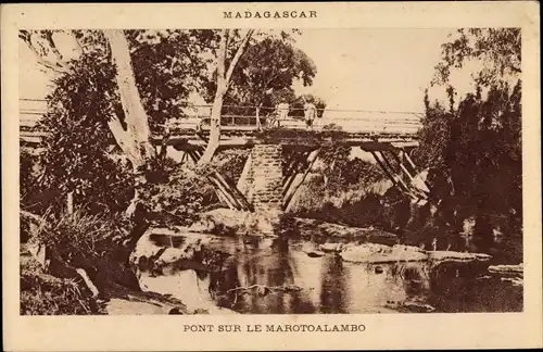 Ak Madagascar, Pont sur le Marotoalambo