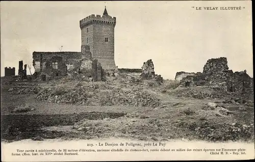 Ak Le Puy Haute Loire, Le Donjon de Polignac