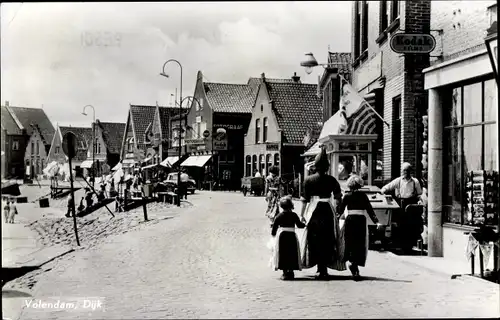 Ak Edam Volendam Nordholland Niederlande, Dijk