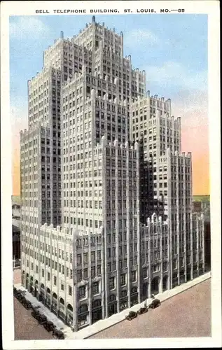 Ak St Louis Missouri USA, Bell Telephone Building