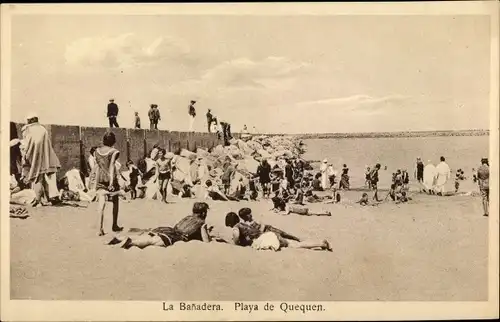 Ak Quequén Buenos Aires Argentinien, La Banadera