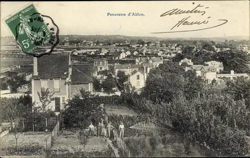 Ak Ablon Val de Marne, Panorama