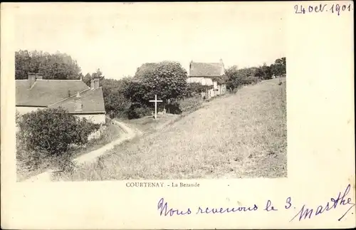 Ak Courtenay Loiret, Le Bezaude