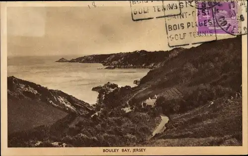 Ak Jersey Kanalinseln, Bouley Bay, Panoramic View