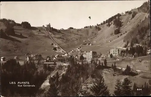 Ak Les Avants Montreux Kt. Waadt, Vue générale