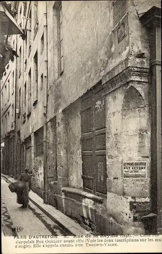 Ak Paris III., Rue de la Reynie, Straßenpartie