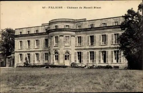 Ak Falaise Calvados, Chateau de Mesnil Riant, Schloss